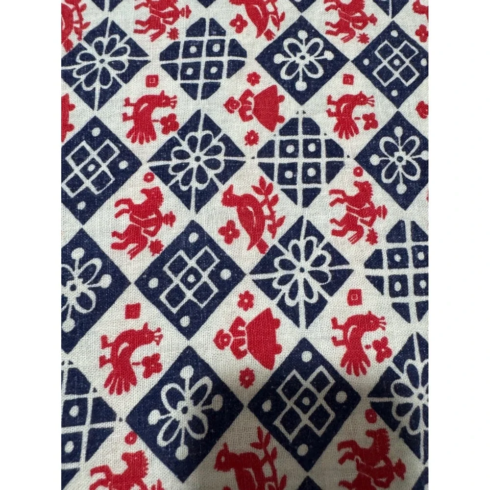 Vtg Feed Bag Sack Fabric - 1930's-1950's - 36